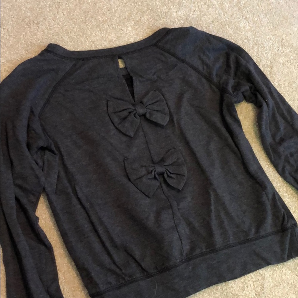 Back Bow Sweater